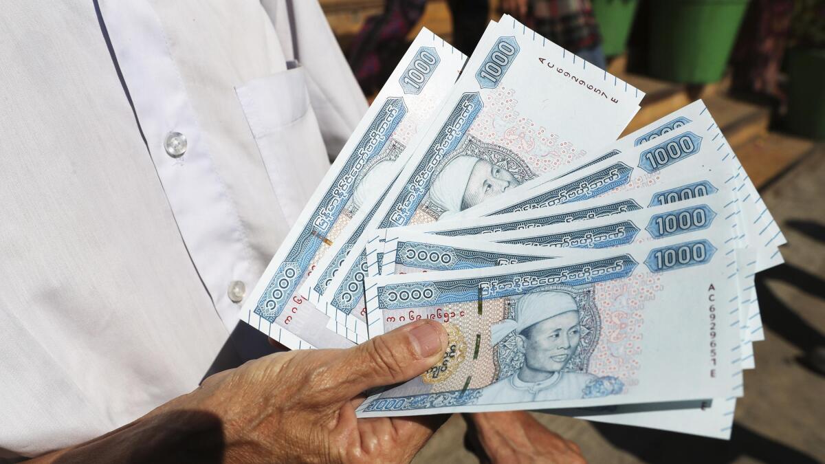 Dollar to clearance kyats